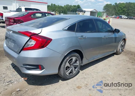 2021 Honda Civic Lx из США, поврежденный, VIN 2HGFC2F65MH529715